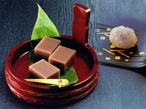 水羊羹・葛饅頭